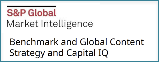 S&P Global Market Intelligence - Benchmark and Global Content Strategy and Capital IQ